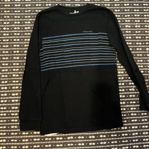 VOLCOM LONG SLEEVE SHIRT youth XL black